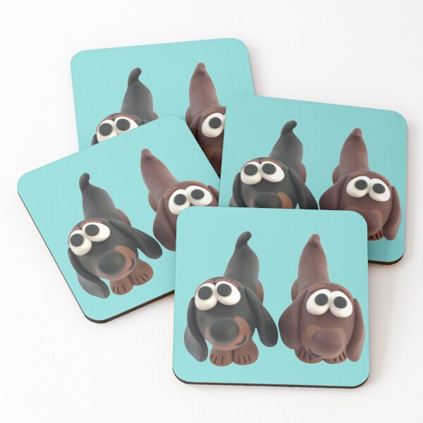 Item preview, Adorable sausage dog , dachshund art designed and sold by Teddyella Treasures.