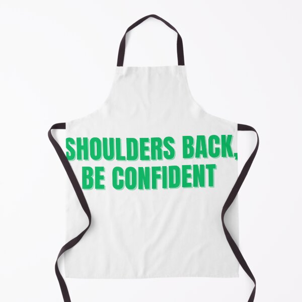Item preview, Shoulder Back, Be Confident (Green Sticker) designed and sold by ChiWellness Shop.