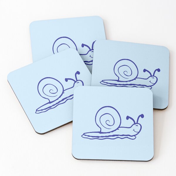 Item preview, Happy Snail Shell Little Slug Funny Comic Animal designed and sold by shirt-o-mat.