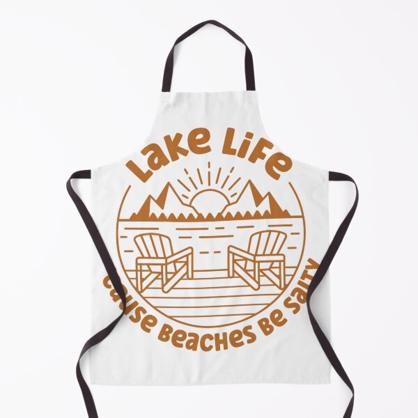 Item preview, Lake Life cause beaches be salty  designed and sold by wesdesignshop.