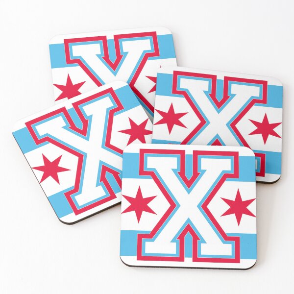 Item preview, Straight Edge Chicago Flag V4 designed and sold by xTacoSundayx.
