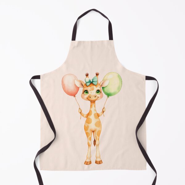 Item preview, Baby Giraffe with Balloon designed and sold by LizaRancel.