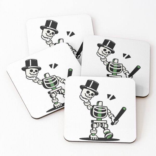 Item preview, Dandy Skeleton – Robolike Gentleman designed and sold by Kunst-Shirt.