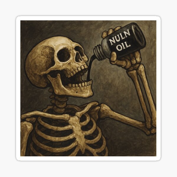 Item preview, Death by Nuln Oil  designed and sold by PrintRightStudios.