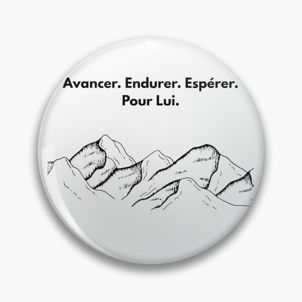 Item preview, Avancer. Endurer. Espérer. Pour Lui. designed and sold by RizqLab.