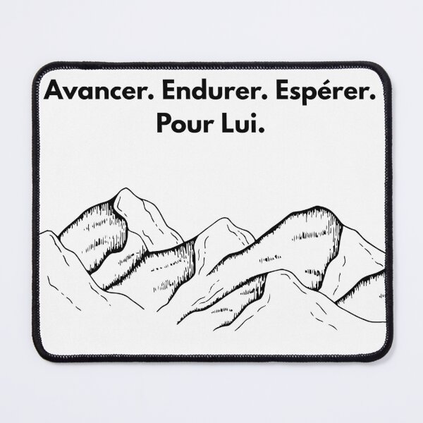 Item preview, Avancer. Endurer. Espérer. Pour Lui. designed and sold by RizqLab.