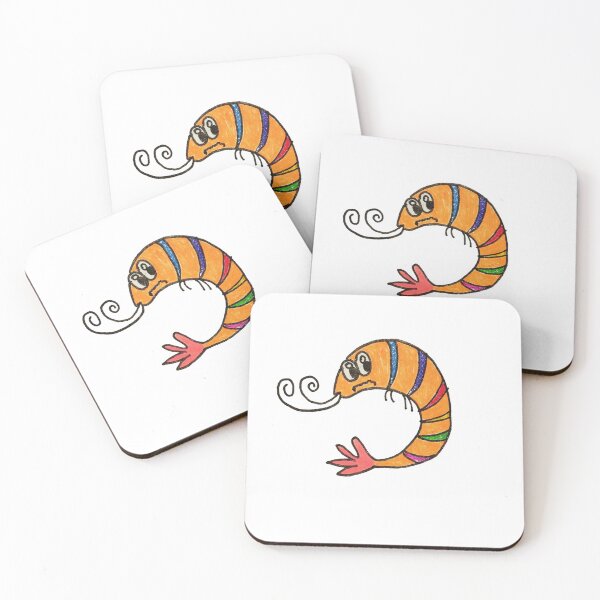 Item preview, Shrimp The Wimp designed and sold by PHANTOMDOODLES.