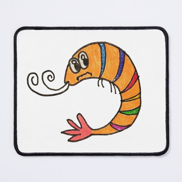 Item preview, Shrimp The Wimp designed and sold by PHANTOMDOODLES.