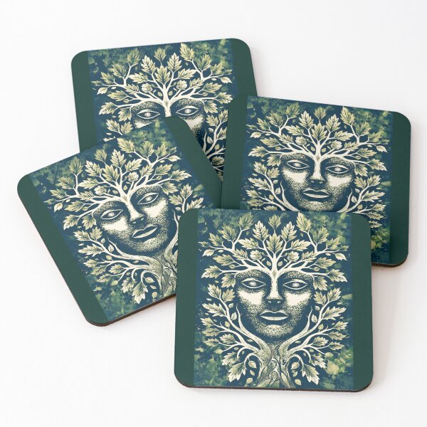 Item preview, The Green Man designed and sold by PitchBlackIcon.