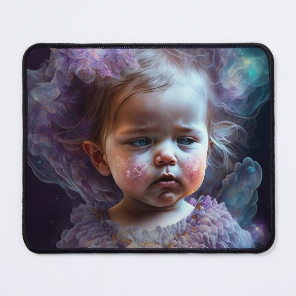Item preview, Violet Wonders Astral Star Child designed and sold by MythicPrompts.