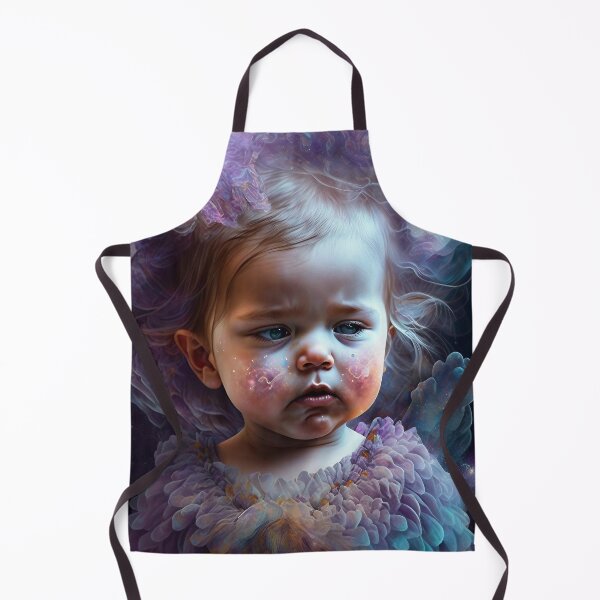 Item preview, Violet Wonders Astral Star Child designed and sold by MythicPrompts.