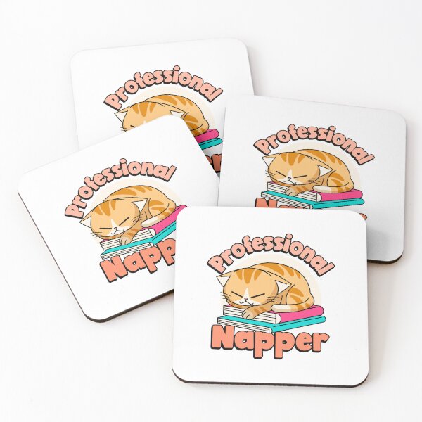 Item preview, Professional Napper Sleeping Cat designed and sold by Creations by TAR.