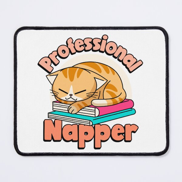 Item preview, Professional Napper Sleeping Cat designed and sold by Creations by TAR.