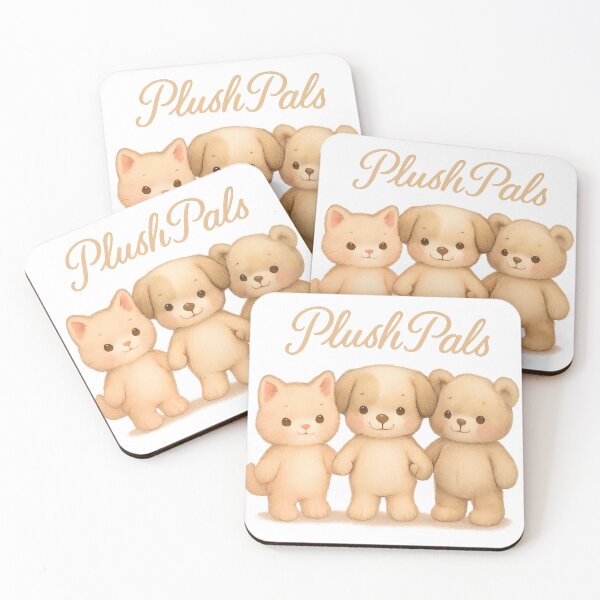 Item preview, Plush Pals Kawaii Trio designed and sold by TONSNAP.
