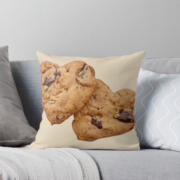 Item preview, heart shaped choc chip cookies cutesy sticker designed and sold by inainart.
