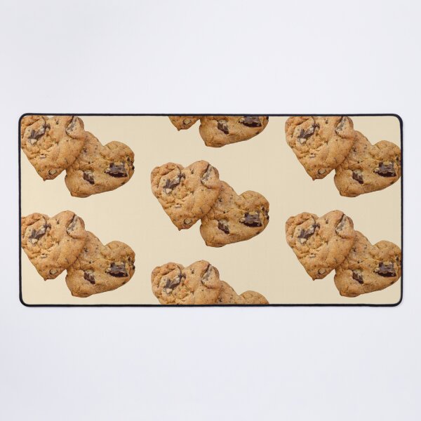 Item preview, heart shaped choc chip cookies cutesy sticker designed and sold by inainart.