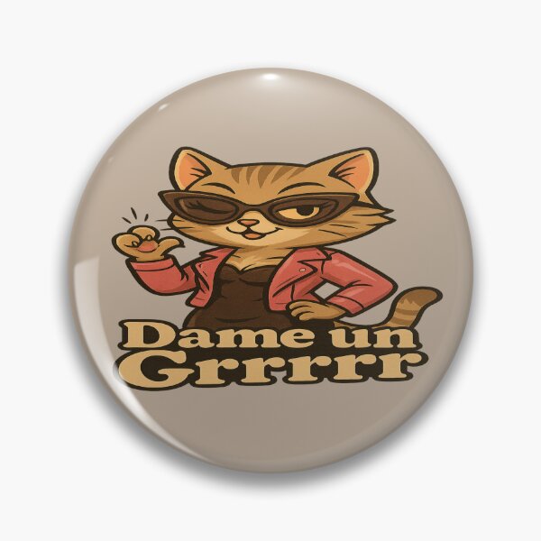 Item preview, Stylish Diva Cat – Dame un Grrrrr designed and sold by FAONIM.