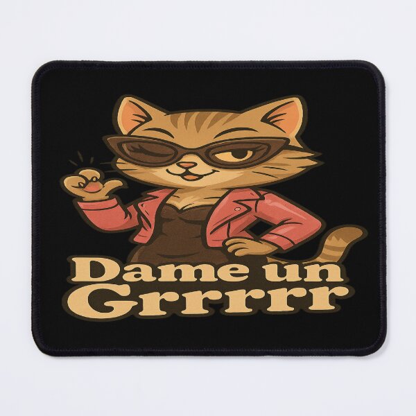 Item preview, Stylish Diva Cat – Dame un Grrrrr designed and sold by FAONIM.