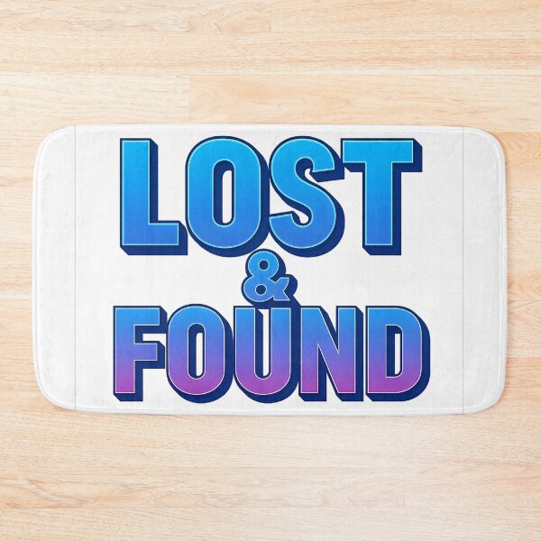 Item preview, LOST & FOUND Statement Tee designed and sold by TONSNAP.