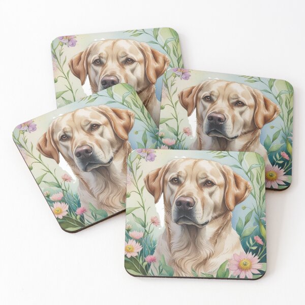 Item preview, Maggie the Labrador – Sweet & Loyal Dog Art designed and sold by WhiskerTales.