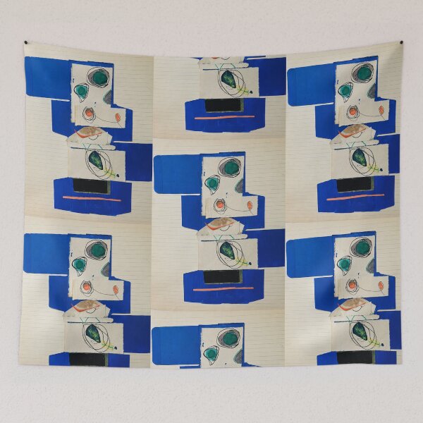 Item preview, Blue. collage designed and sold by Susan Grissom.