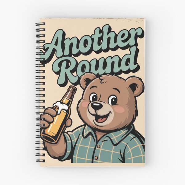 Item preview, Another Round | Beer T-Shirt designed and sold by NicolasGlowArt.