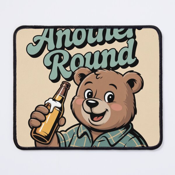 Item preview, Another Round | Beer T-Shirt designed and sold by NicolasGlowArt.