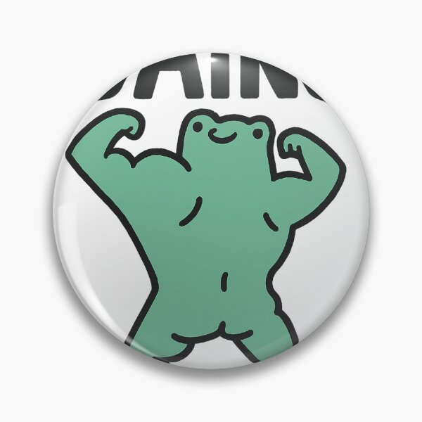 Artikelvorschau, Gains Frog – Der muskulöse Frosch entworfen und verkauft von Kunst-Shirt.