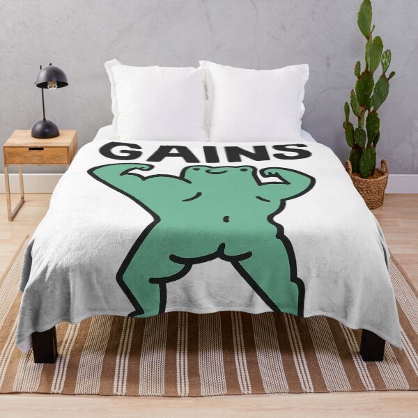Item preview, Gains Frog – The muscular frog designed and sold by Kunst-Shirt.