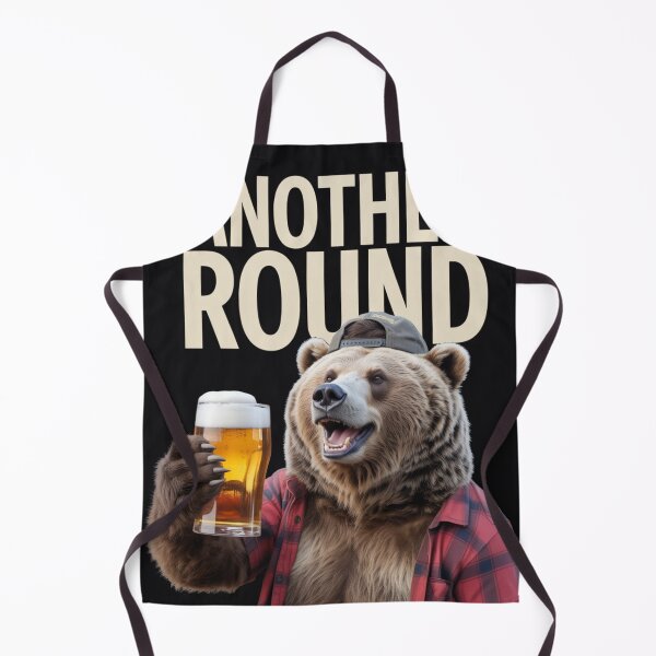 Item preview, Another Round | Bear and Beer designed and sold by NicolasGlowArt.