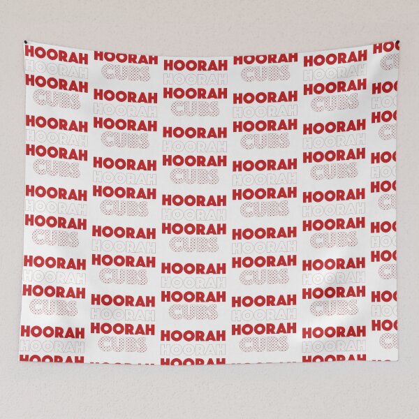 Item preview, Hoorah Hoorah Hoorah Cubs designed and sold by TaskMe.