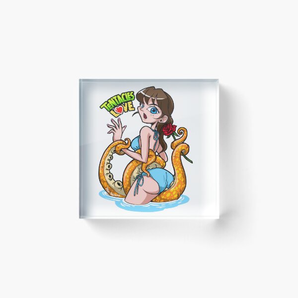 Item preview, Tentacles Love – Cute Chaos at the Beach designed and sold by Pen-tacle84.