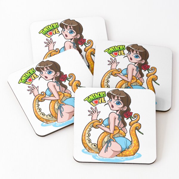 Item preview, Tentacles Love – Cute Chaos at the Beach designed and sold by Pen-tacle84.