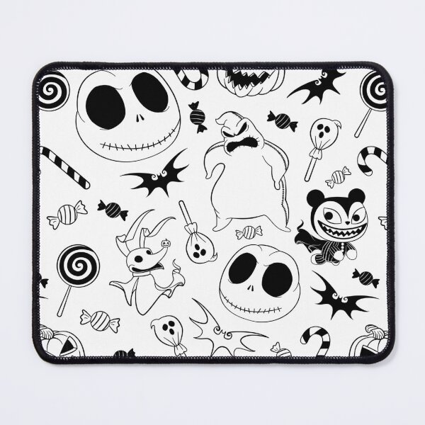 Item preview, Halloween Nightmare - Black & White Pattern designed and sold by Joanna Zourmpaki.