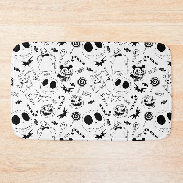 Item preview, Halloween Nightmare - Black & White Pattern designed and sold by Joanna Zourmpaki.