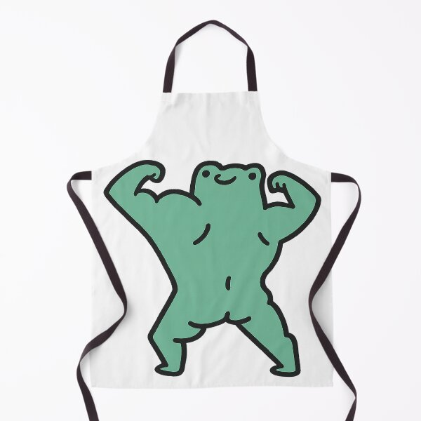 Item preview, The muscular frog designed and sold by Kunst-Shirt.