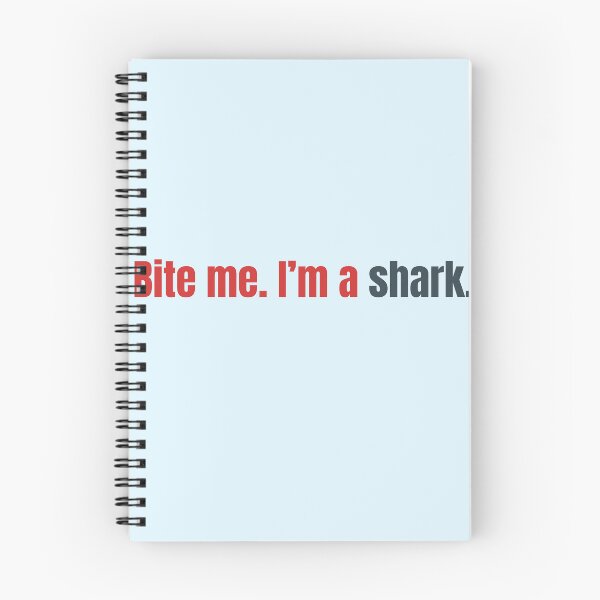 Item preview, Bite Me – Shark Attitude Funny Ocean Shirt designed and sold by KWkindwaves.