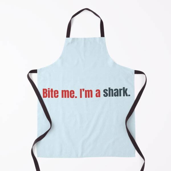 Item preview, Bite Me – Shark Attitude Funny Ocean Shirt designed and sold by KWkindwaves.