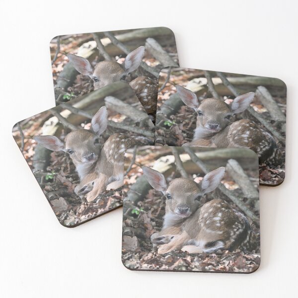 Item preview, Tiny Camouflaged Fawn designed and sold by ClaireChown.