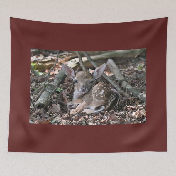 Item preview, Tiny Camouflaged Fawn designed and sold by ClaireChown.