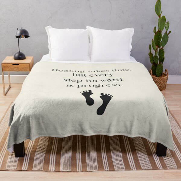 Item preview, Healing Takes Time – Minimalist Progress Quote designed and sold by holaitssher.