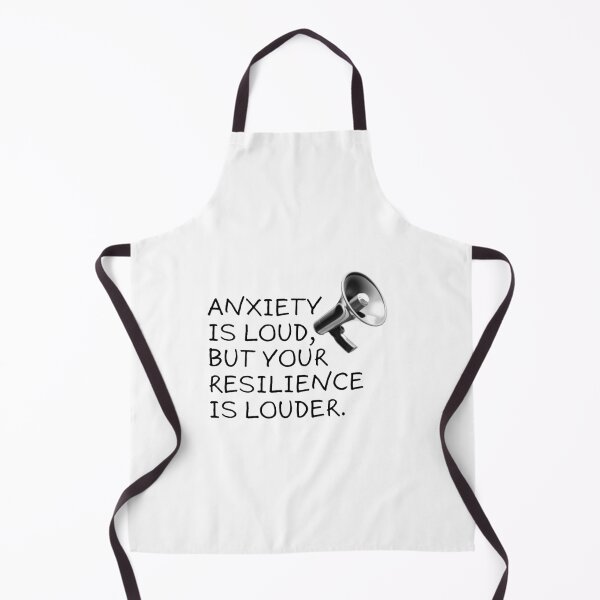 Item preview, Anxiety Is Loud, But Your Resilience Is Louder – Hand-Lettered designed and sold by holaitssher.