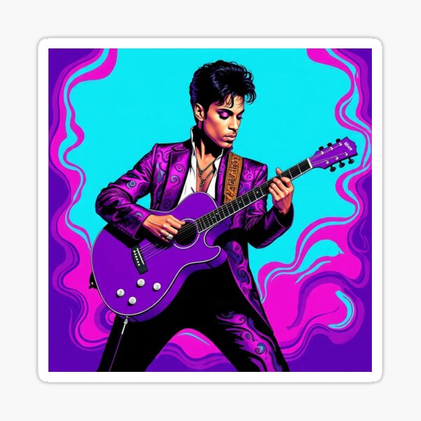 Item preview, Prince Purple Rain Guitar Solo designed and sold by Lucs1234.