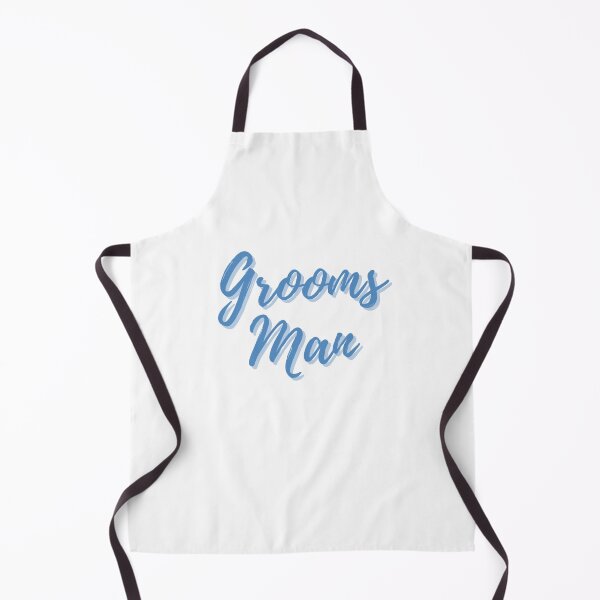 Item preview, Stylish Blue Script Groomsman designed and sold by DixieGirlStudio.