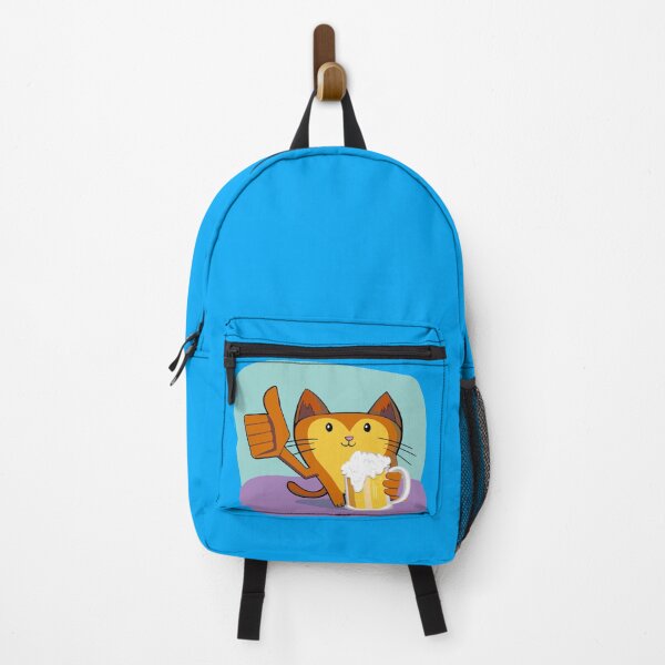 Item preview, Cat with Drink – Funny Meme-Inspired Design for Chill Vibes and Feline Attitude designed and sold by ArtsyExplorer.