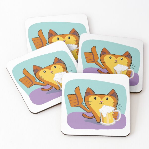 Item preview, Cat with Drink – Funny Meme-Inspired Design for Chill Vibes and Feline Attitude designed and sold by ArtsyExplorer.