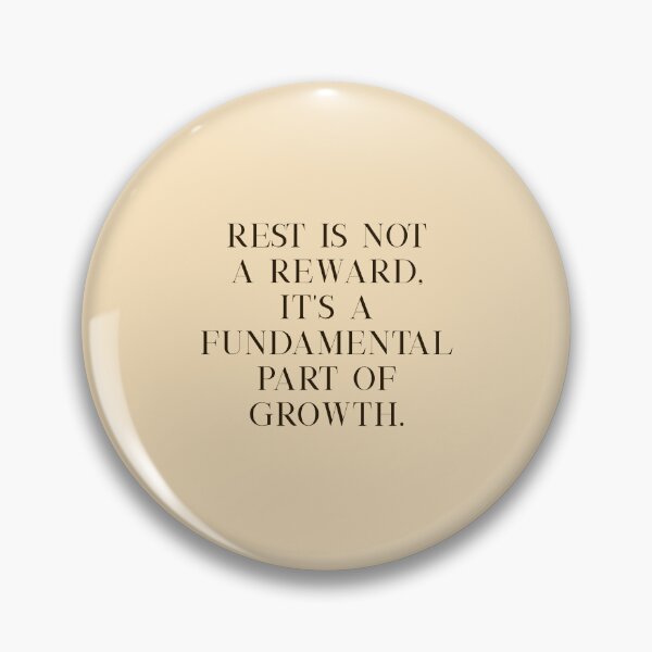 Item preview, Rest Is Not a Reward – Cozy Growth Affirmation designed and sold by holaitssher.
