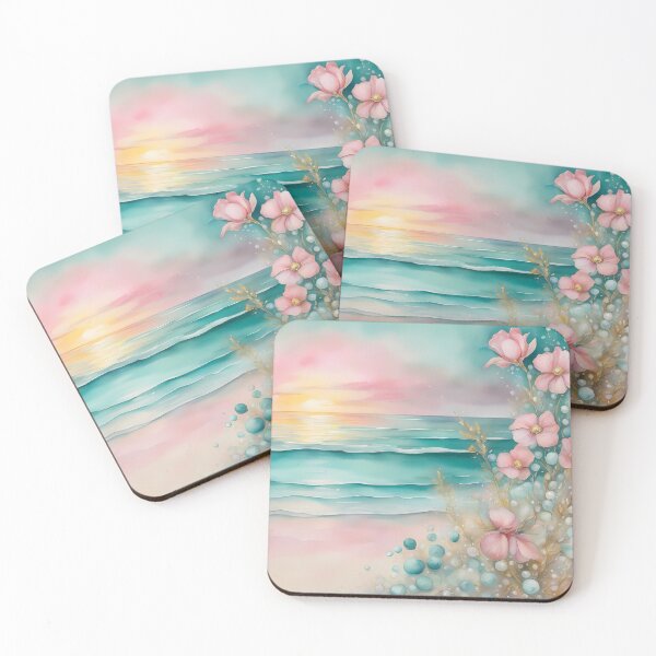 Item preview, Turquoise Ocean Beach designed and sold by CalmnessbyChoice.