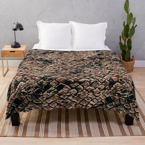 Item preview, Sleek Beige and Black Snake Scale Texture designed and sold by mittie101.