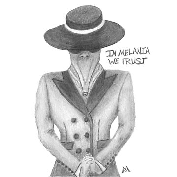 Artwork thumbnail, In Melania We Trust (No Border) by V-M-Studios
